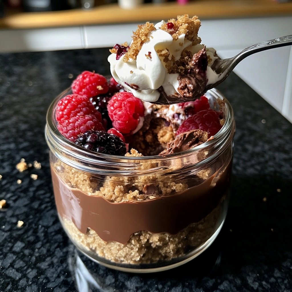 Giotto Dessert im Glas