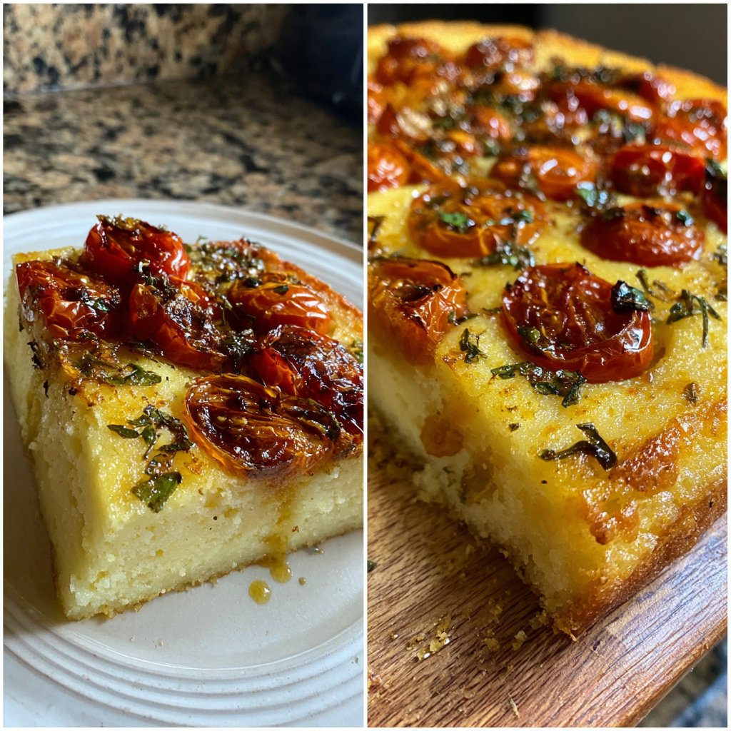 Polenta mit Ofentomaten