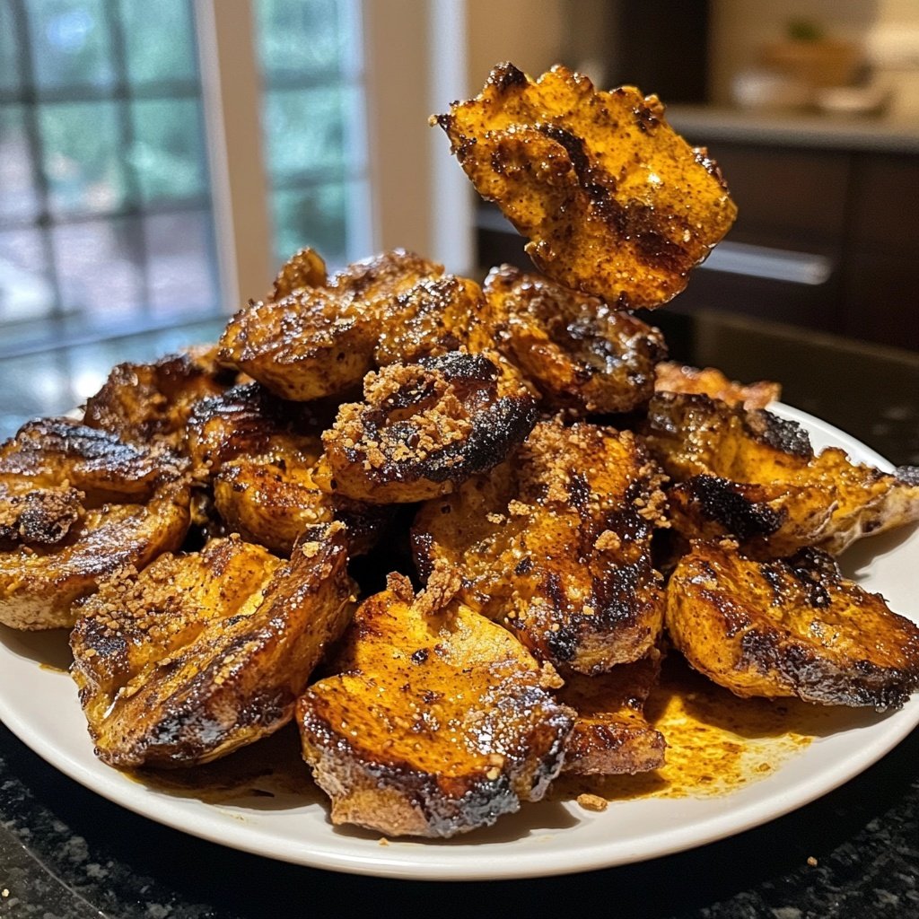 Im Ofen geschmorter Blumenkohl mit Kokos-Currysauce