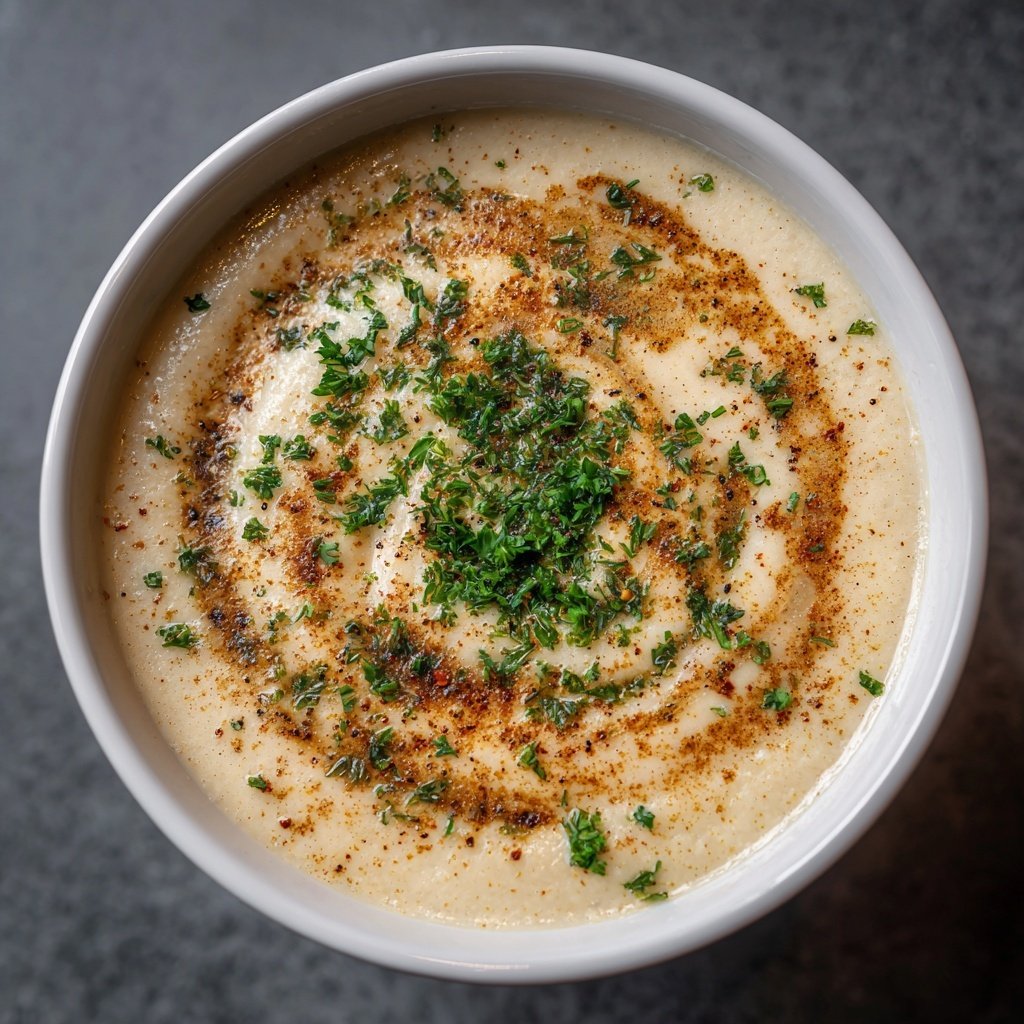 Blumenkohl Suppe Mit Muskat